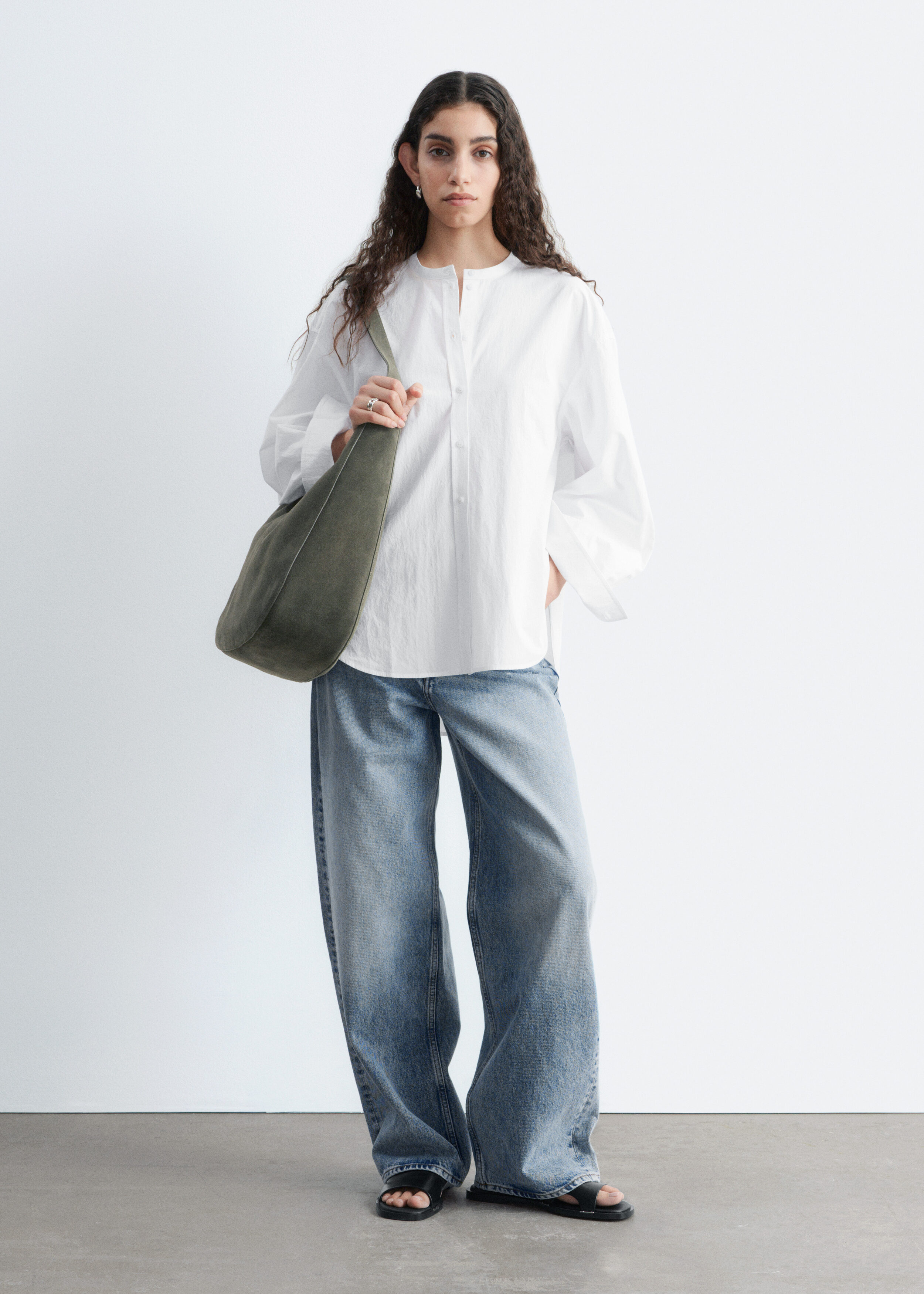 & Other Stories OVERSIZED COTTON SHIRT