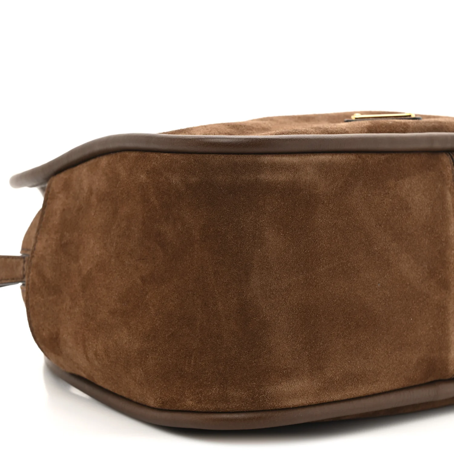 Camoscio Darling Shoulder Bag Cocoa Brown - Top Club