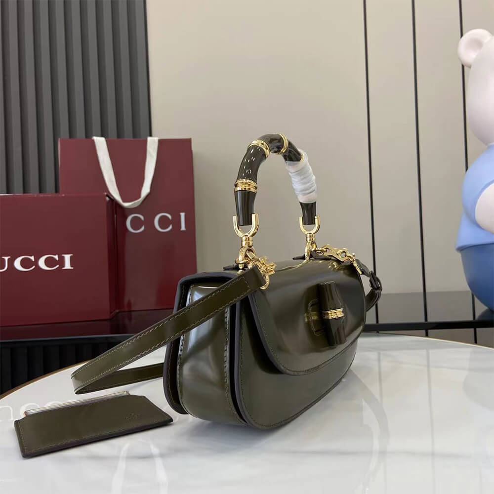 Gucci Bamboo Diva medium bag(HIGH-END GRADE) - Top Club