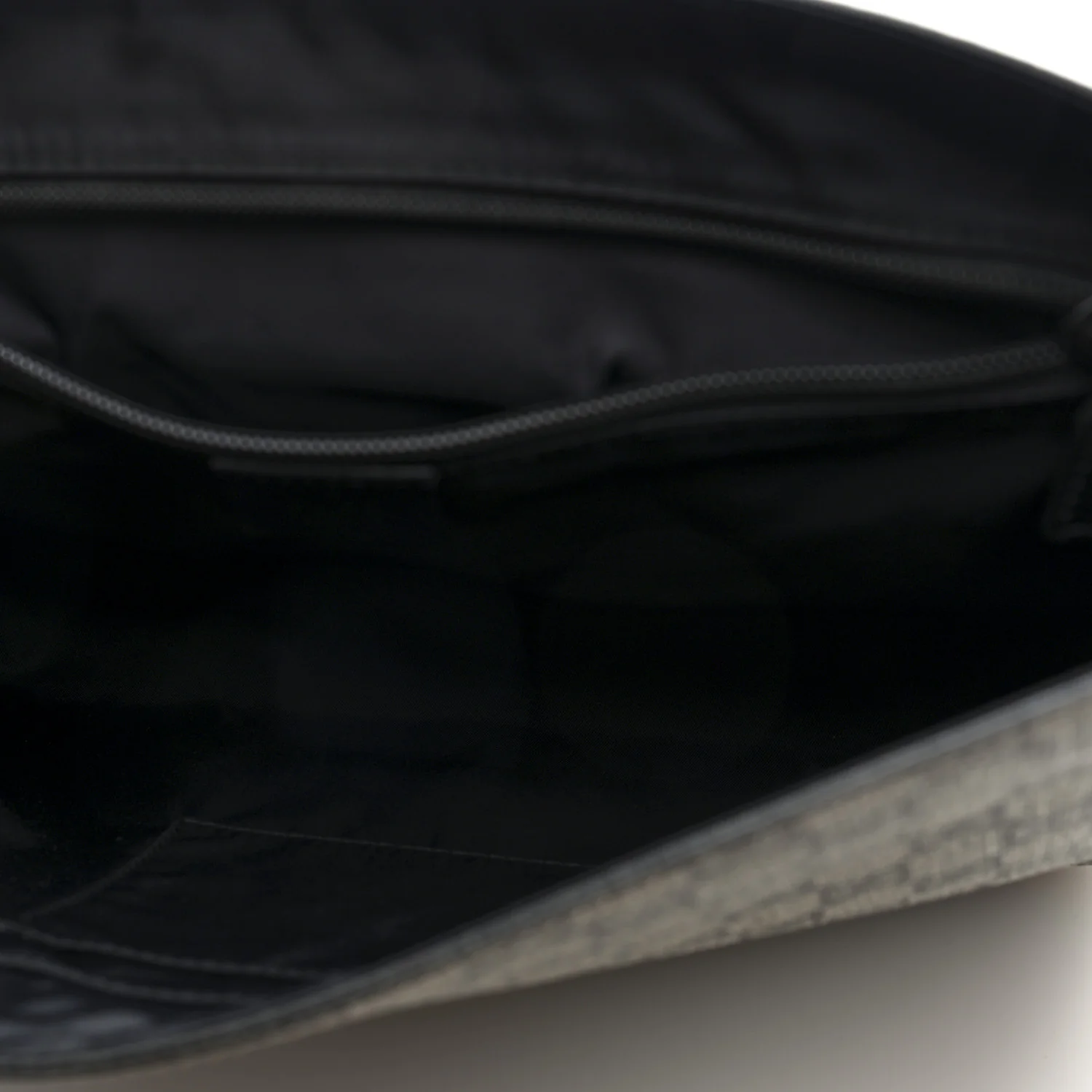 GG Supreme Monogram Web Flap Messenger Bag Black - Top Club
