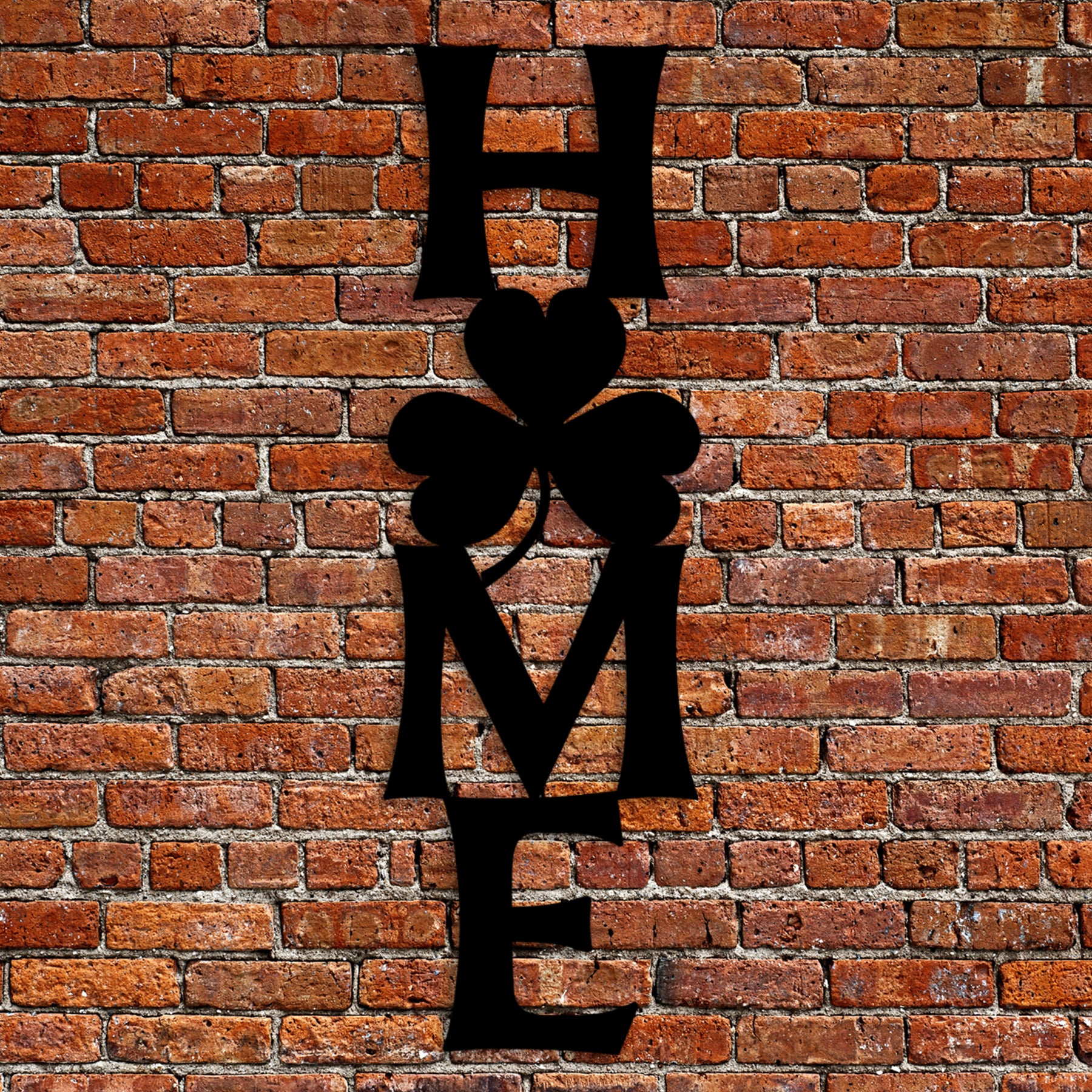 Shamrock Vertical Home Metal Wall Art - Alvarez Pro Painting LLC