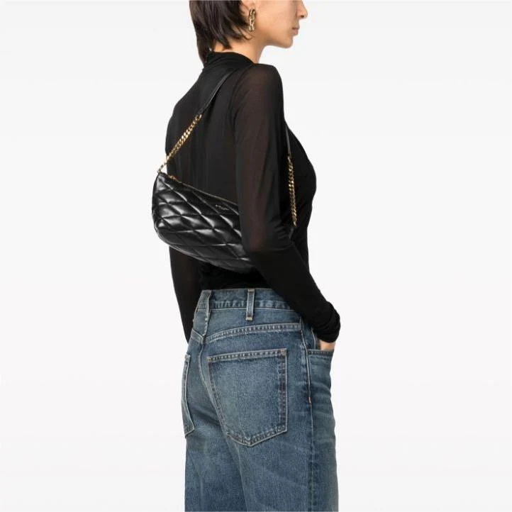 Saint Laurent diamond-quilted leather mini bag - Top Club