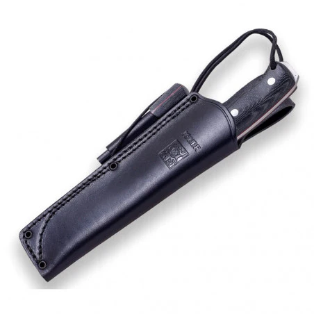 Joker Nomad Black Micarta Canvas with ferrocerium - Survival and buschcraft knife