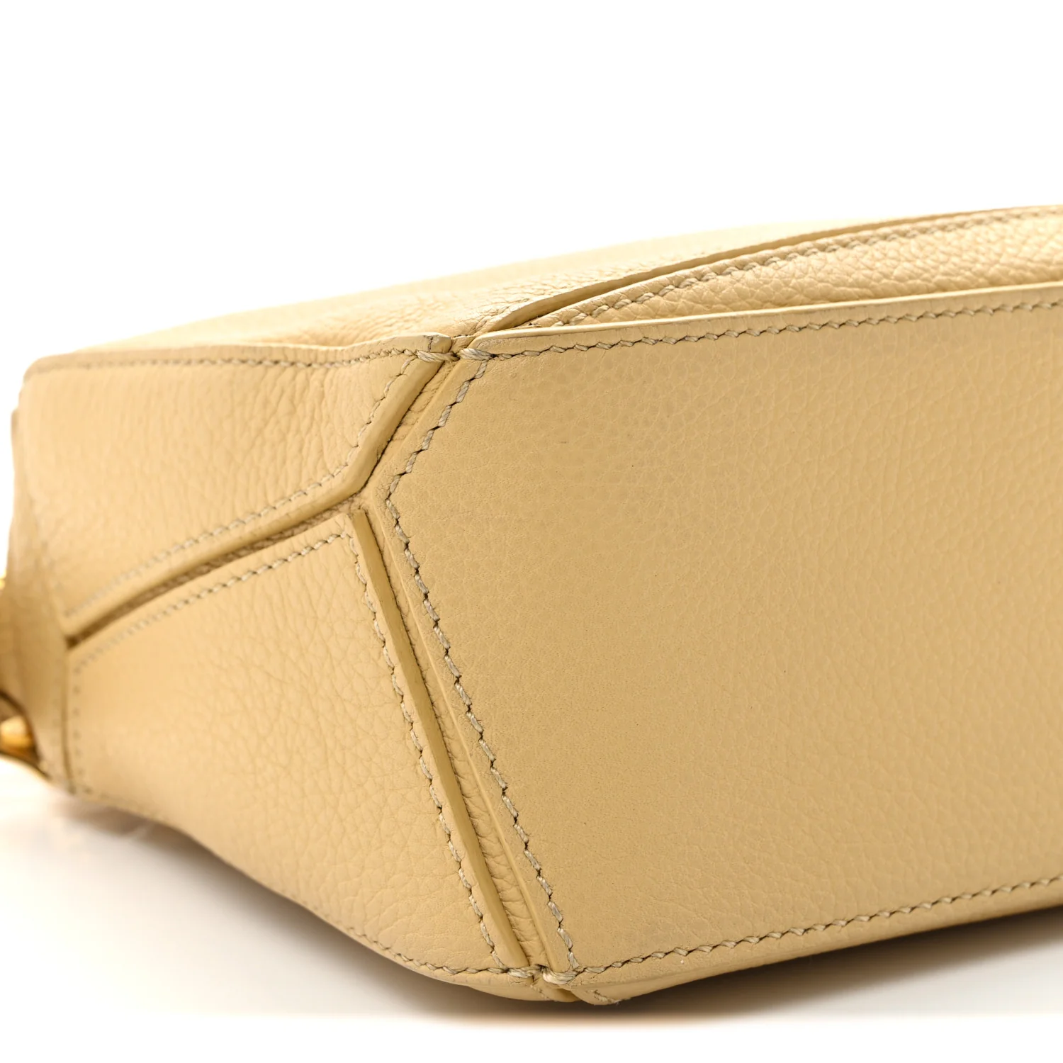 Calfskin Mini Puzzle Bag Dark Butter - Top Club