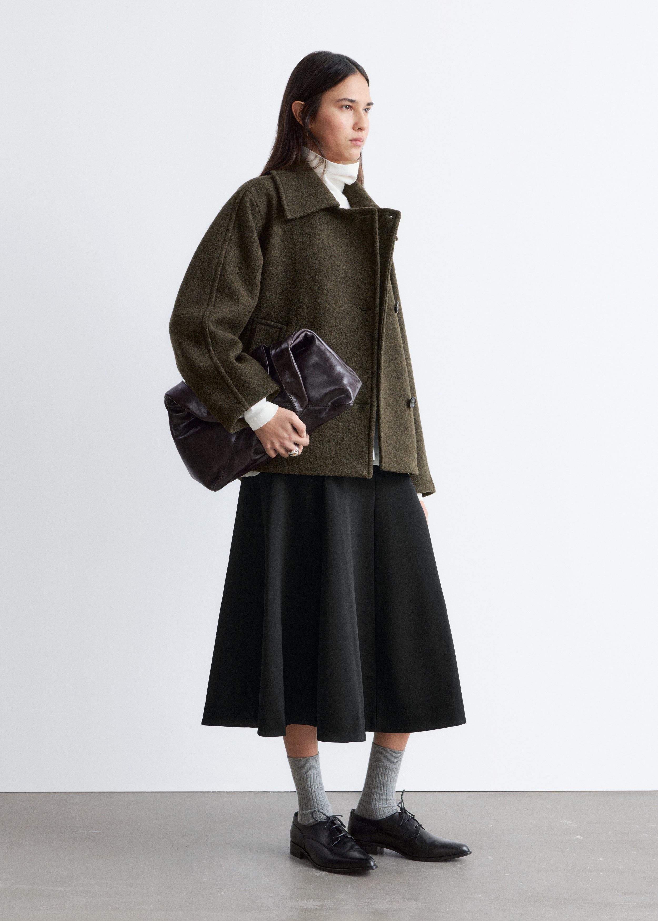 & Other Stories OVERSIZED WOOL JACKET