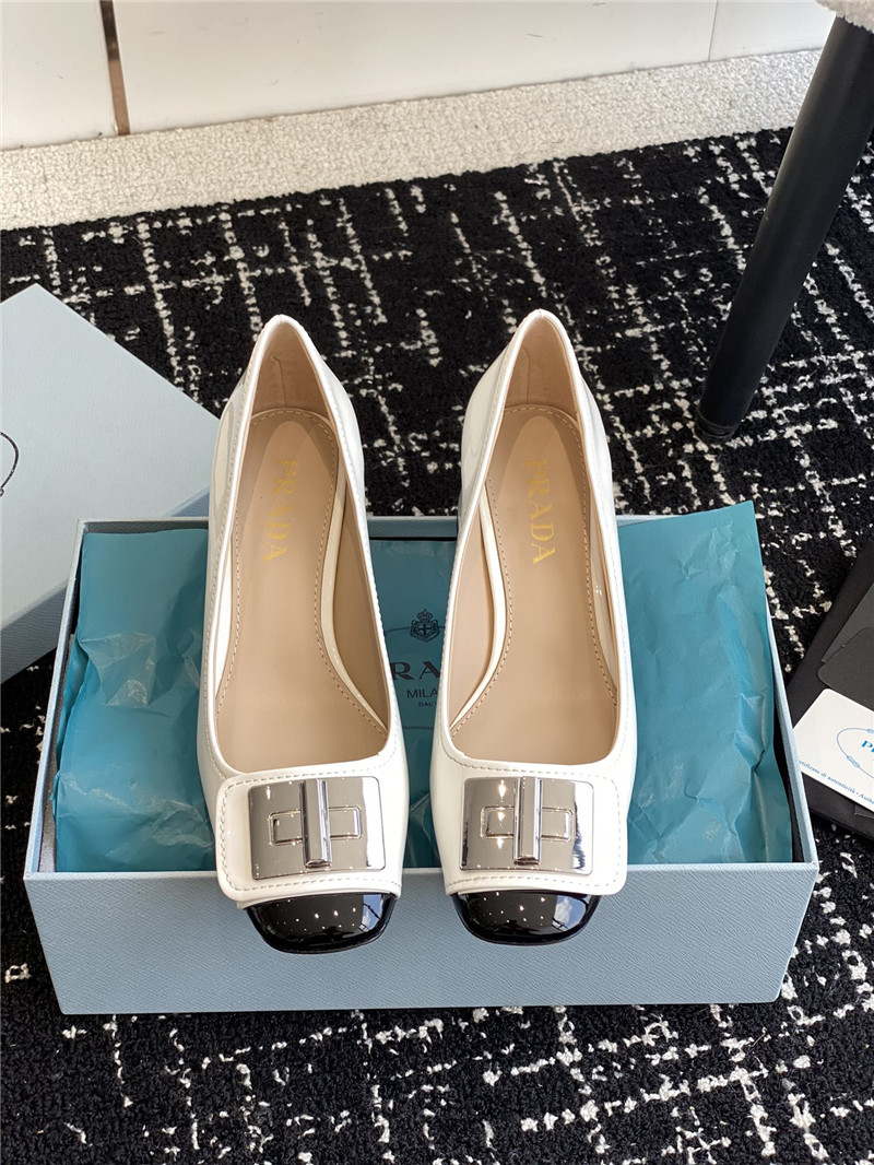 prada autumn and winter classic color matching shoes - Sneaker Replica Workshop