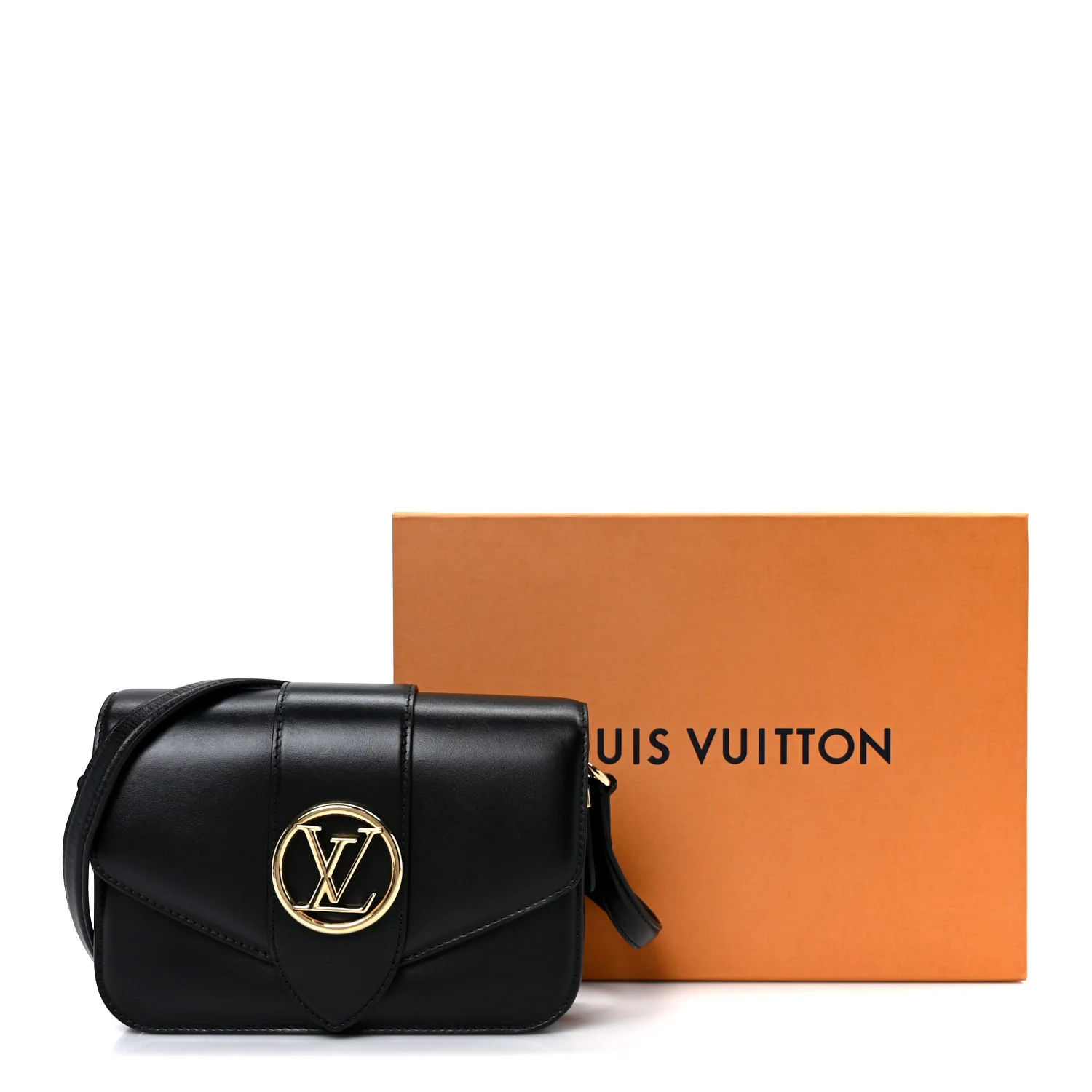Smooth Calfskin LV Pont 9 Black - Top Club