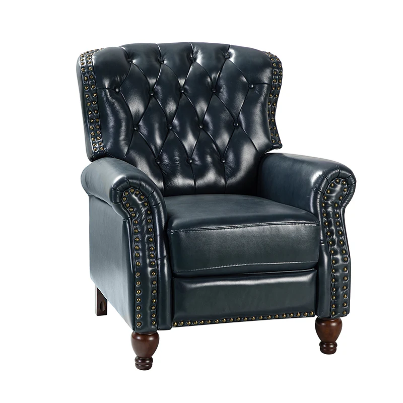 Gabrielle Genuine Leather Oversized Recliner