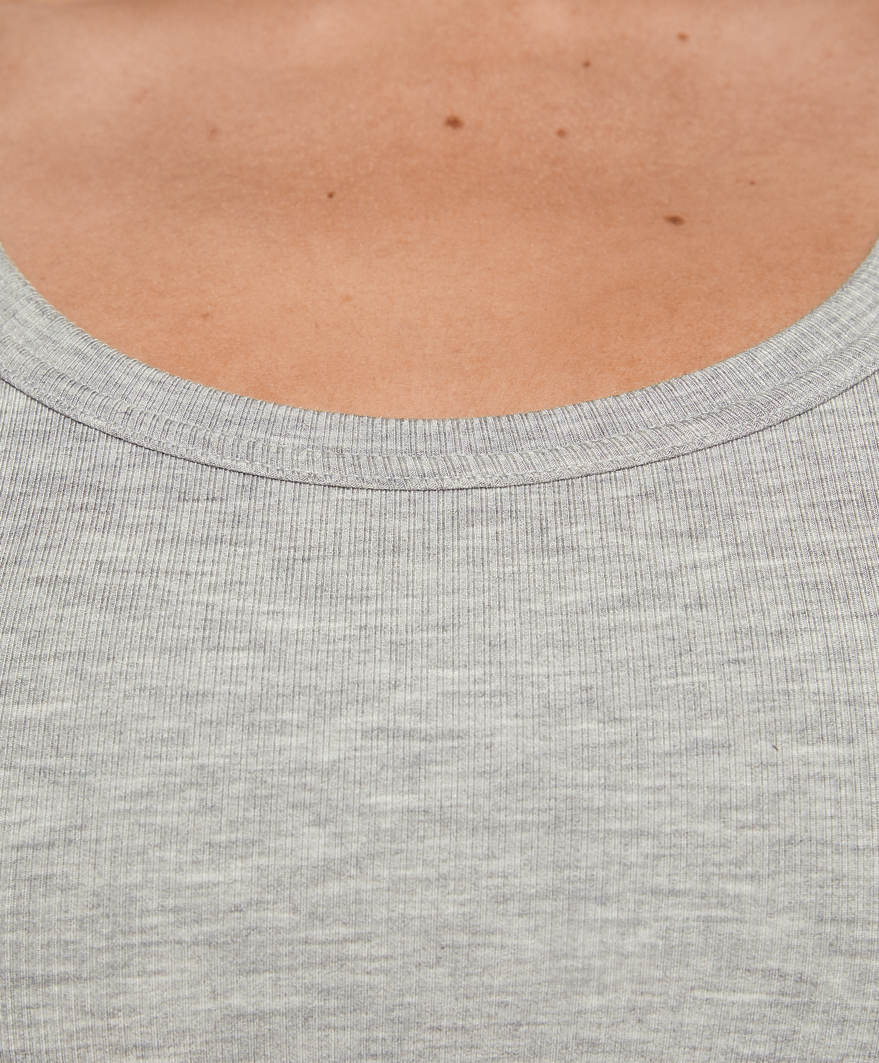OYSHO Rib bra top with modal