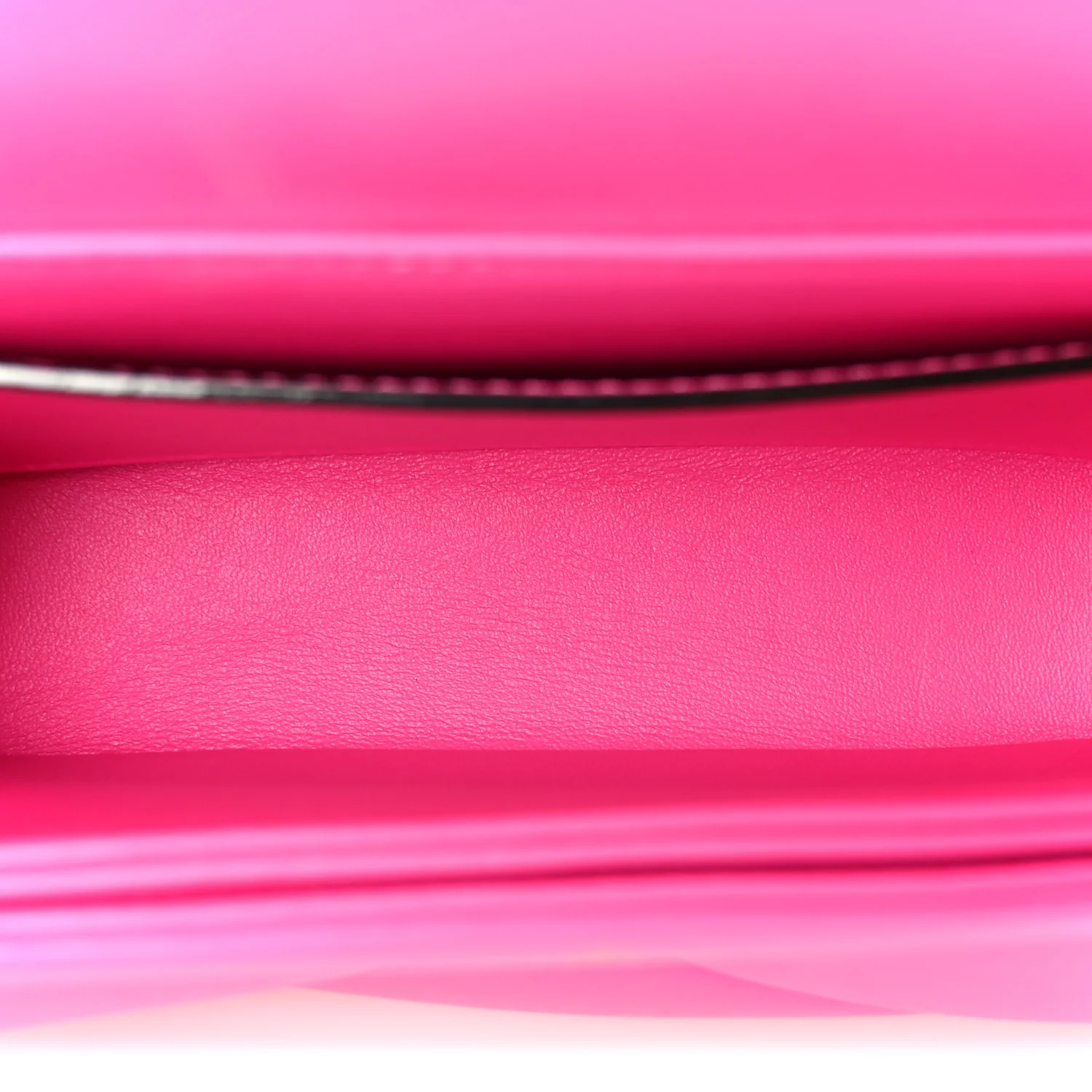 Nappa Monochrome One Stud Chain Clutch Pink PP - Top Club