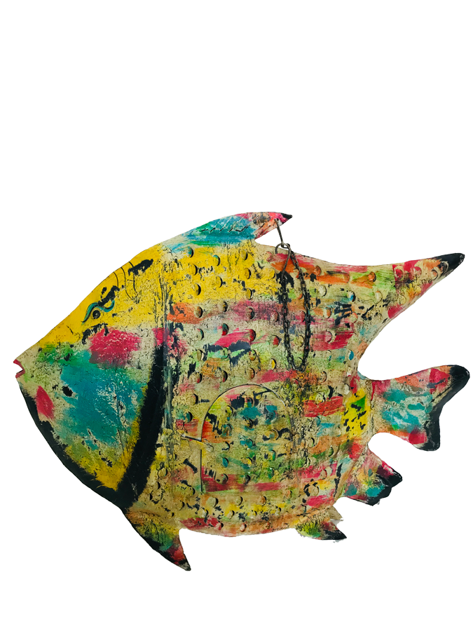 Fish Picasso M 55x40cm