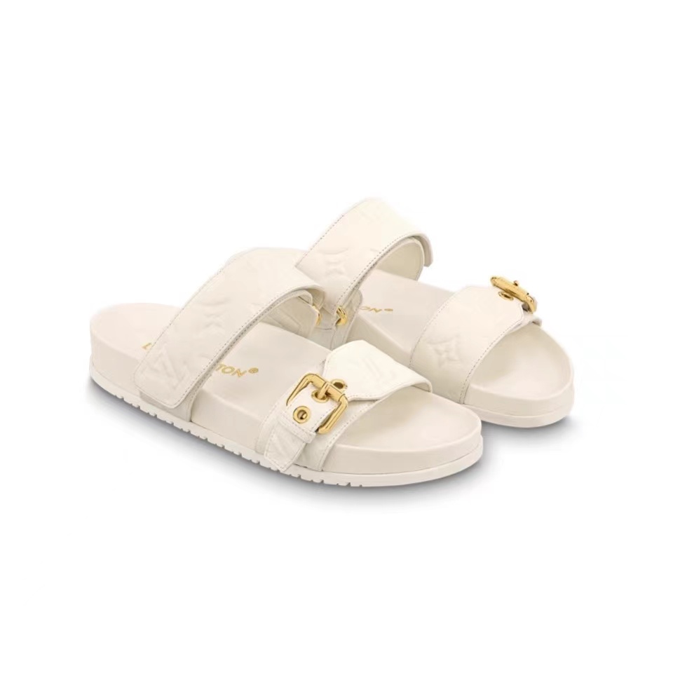 Louis Vuitton LV Bom Dia Fashion Flip-flops Slide Sandal (Replica) - Sneaker Replica Workshop