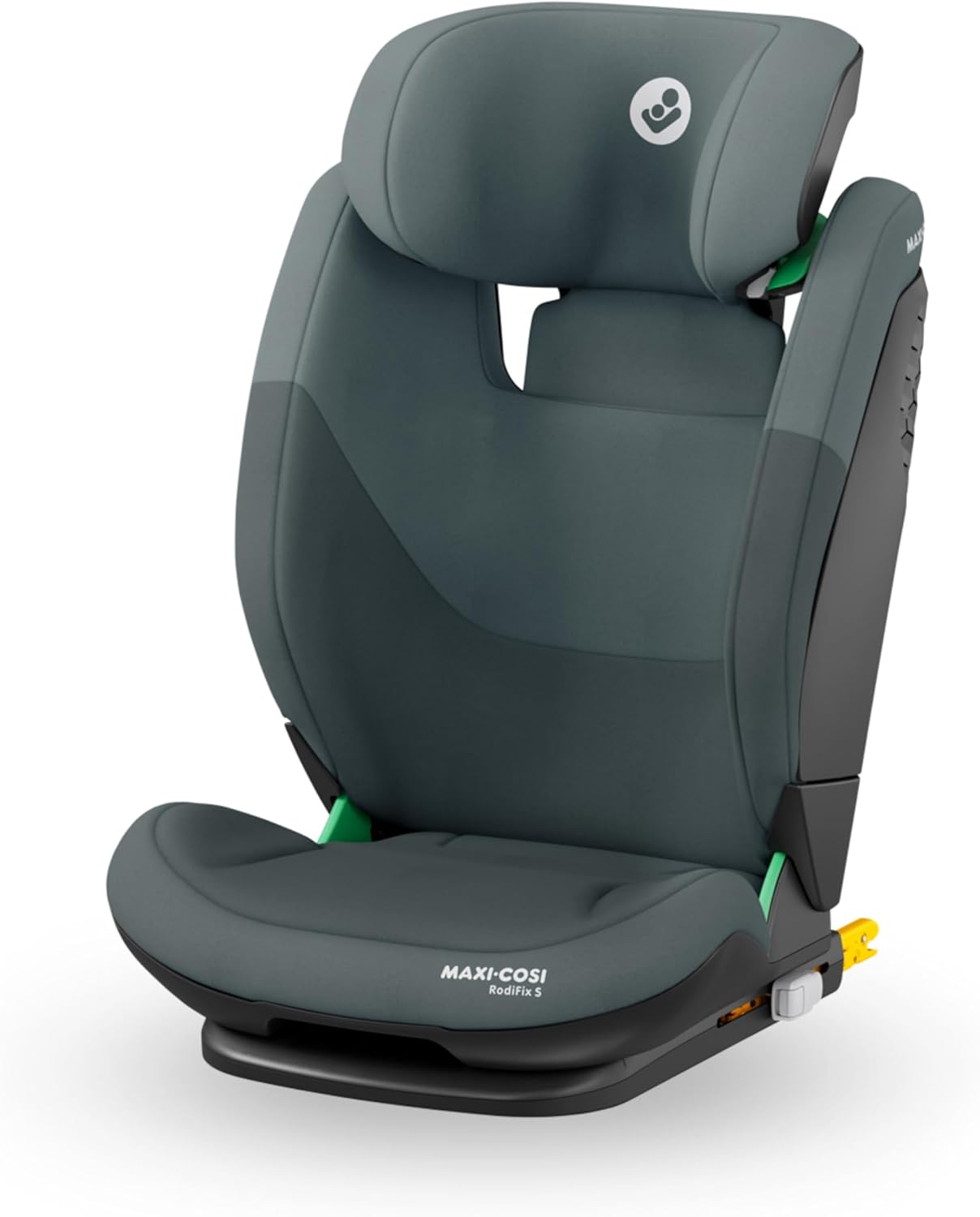 Maxi-Cosi RodiFix S i-Size, Seggiolino Auto ISOFIX Reclinabile in 3 Posizioni, 3,5-12 Anni (100-150 cm), Regolabile in Altezza/Larghezza, Protection G-CELL, Tecnologia AirProtect, Tonal Graphite