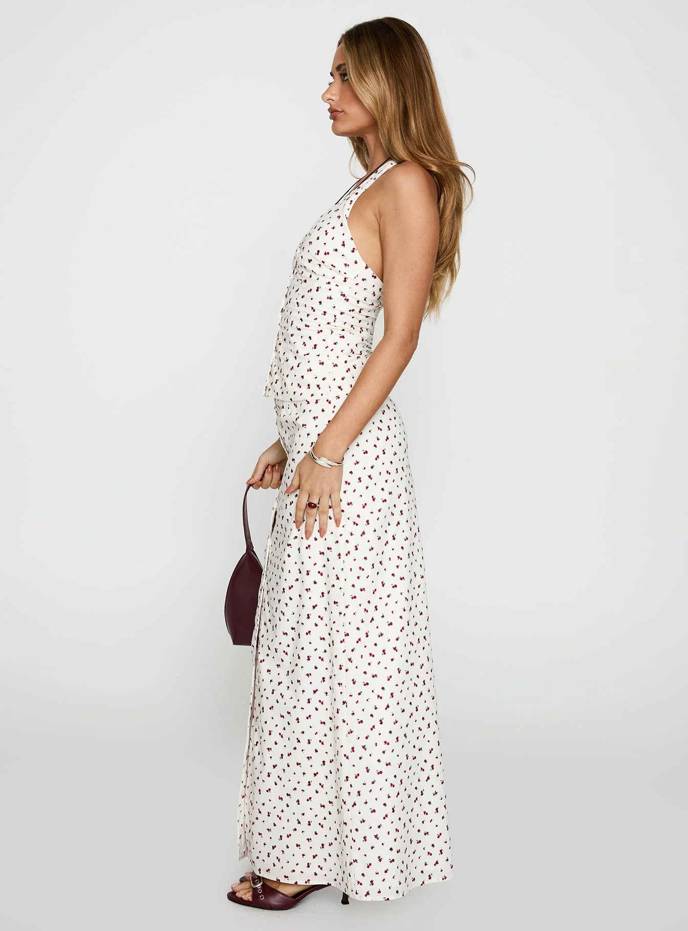 On The Radio Maxi Skirt Multi