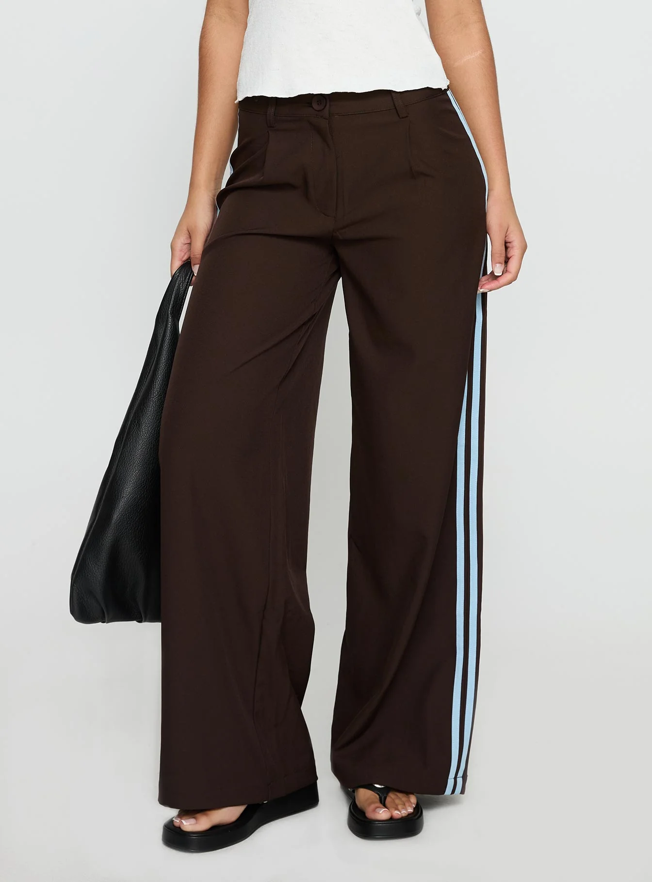 Wendi Tipping Suit Pant Brown / Blue