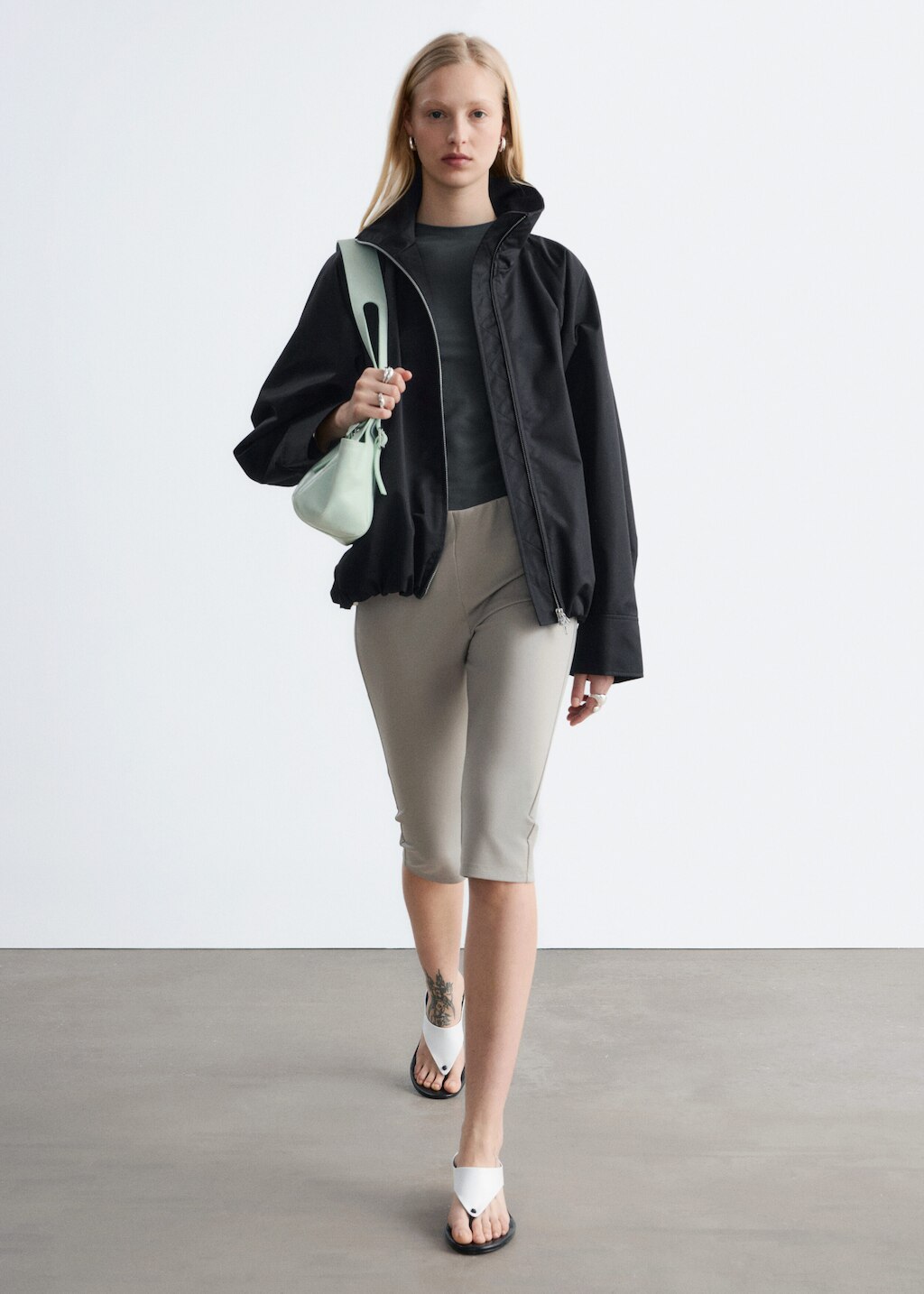 & Other Stories ZIP-UP TWILL JACKET