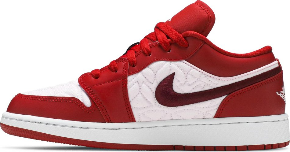 Air Jordan 1 Low GS  Pink Quilt  DB3621-600 - Sneaker Replica Workshop