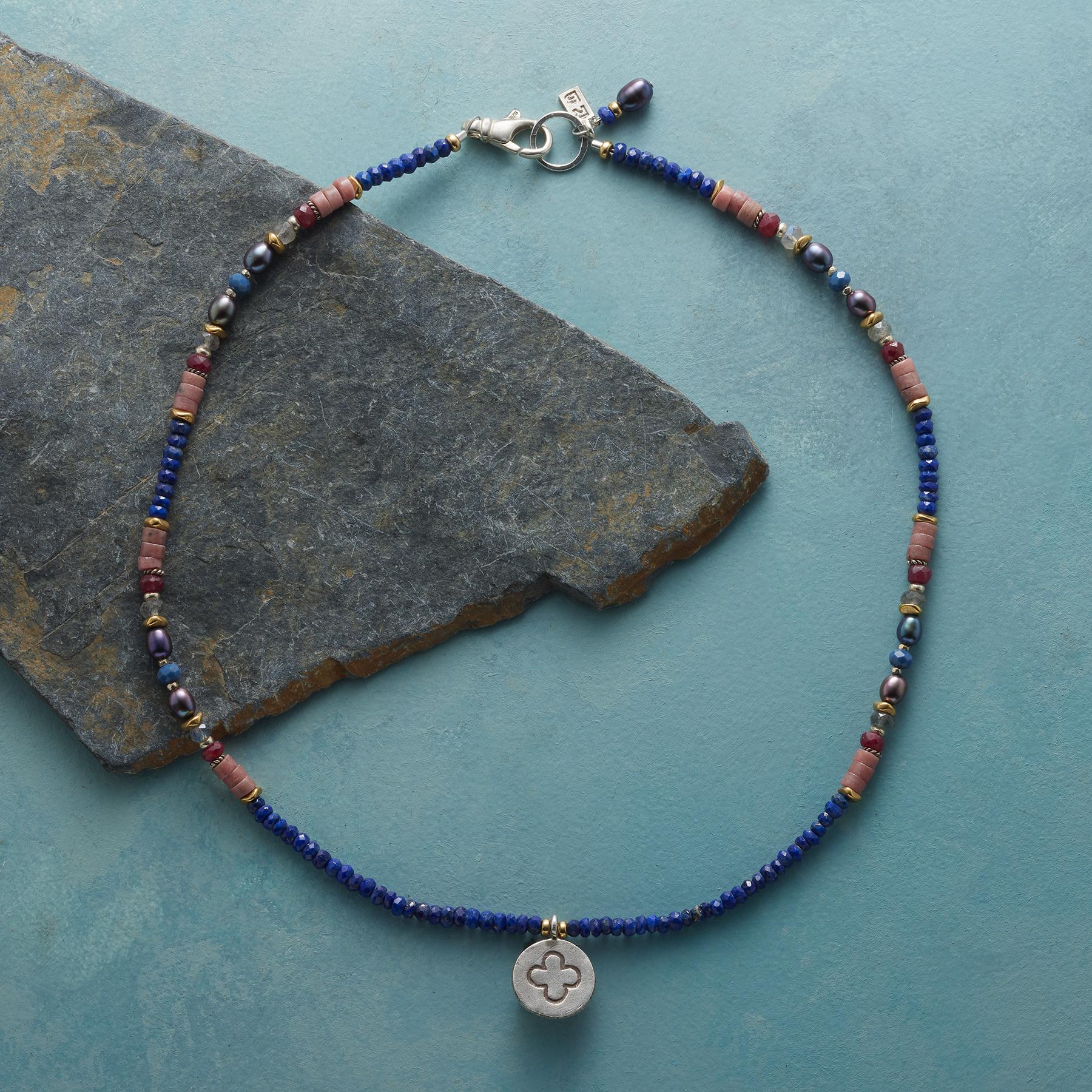 Cross Leaf Clover Necklace - Sundance Living
