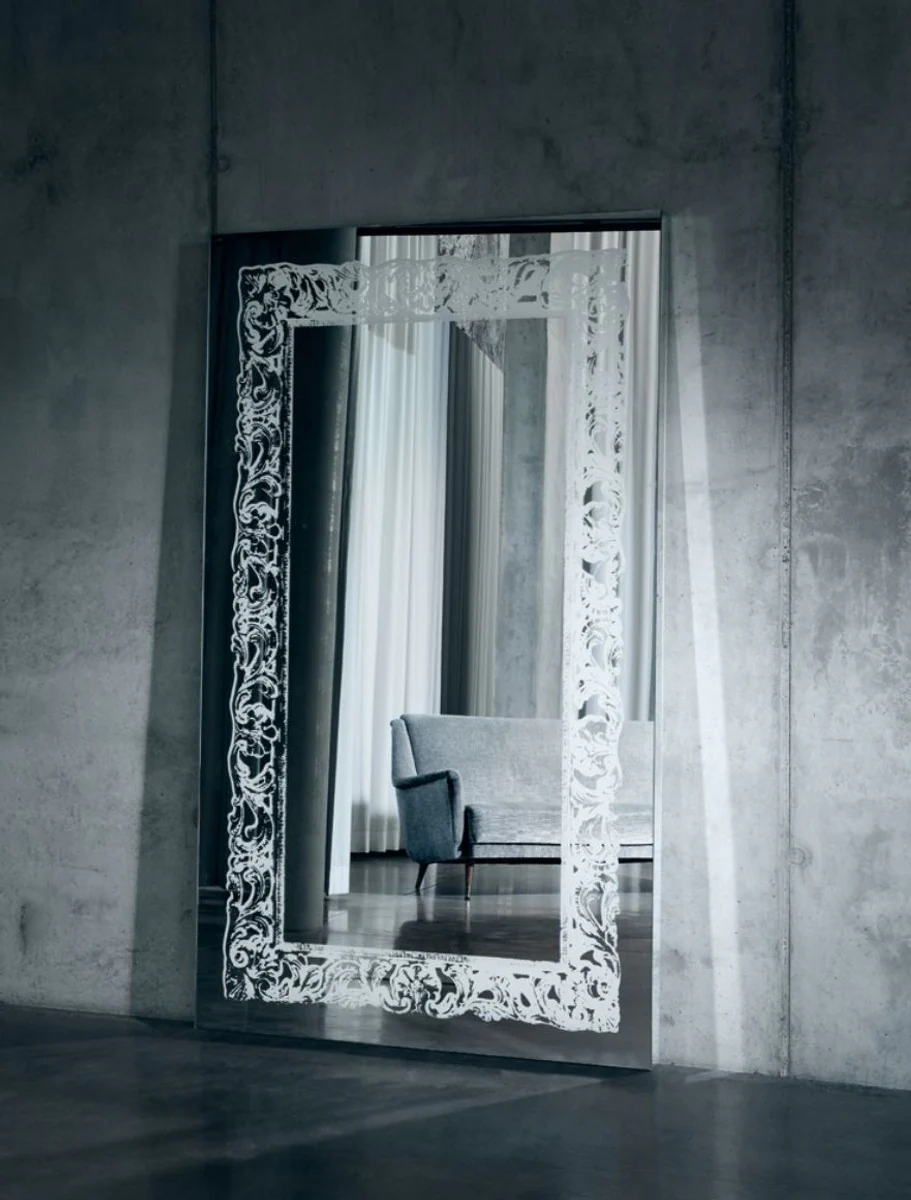 Luxury mirror with light and remote control 107 x H. 182 cm - luxury quality