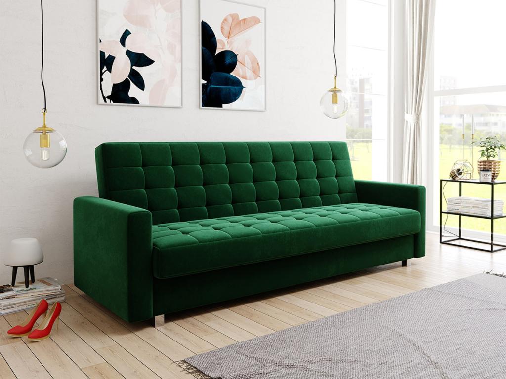 Sofá-cama Decatur 105, Caja de ropa de cama, 95x216x90cm