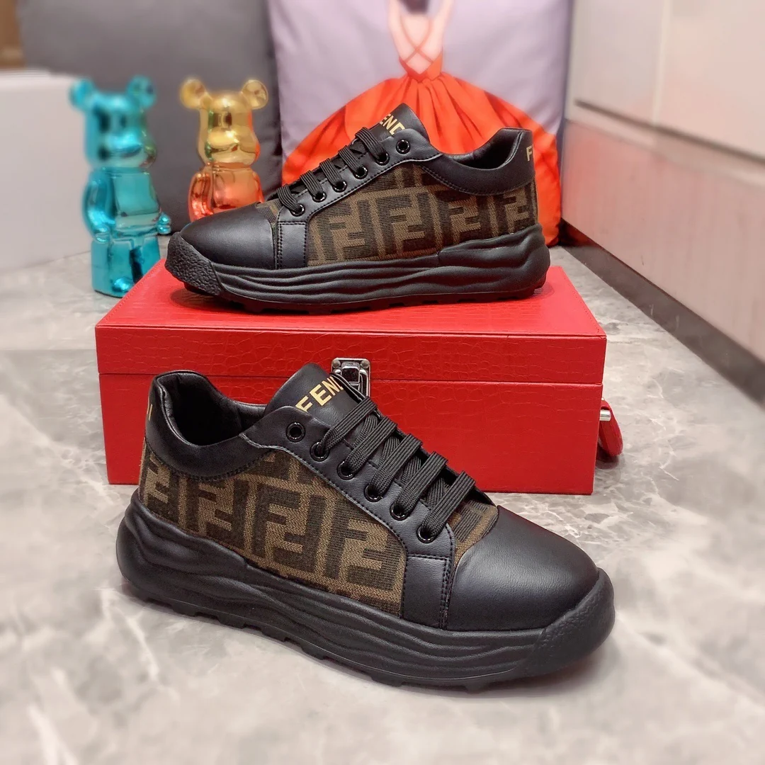 Fendi Men's Sneakers Casual Fashion Sport Shoes - Sneaker Replica Workshop