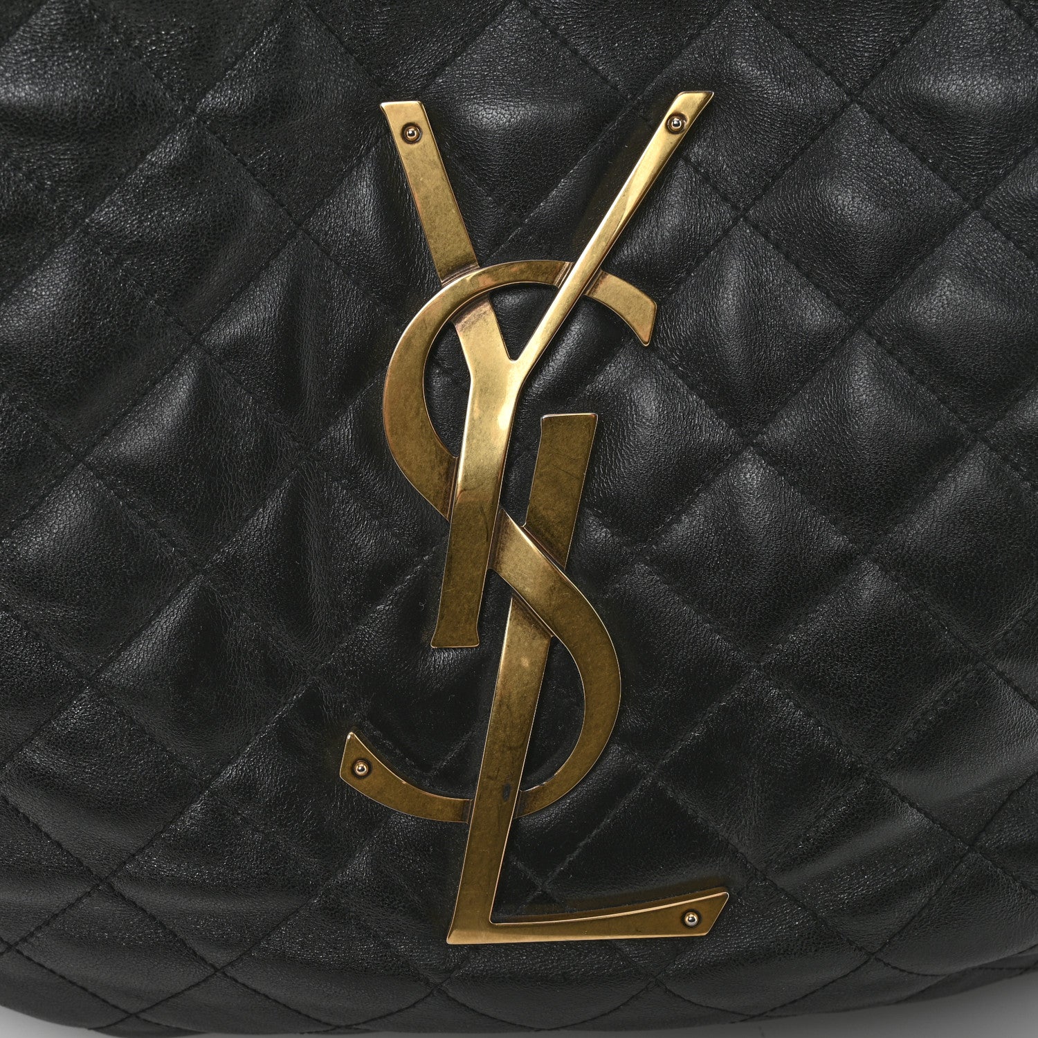 Lambskin Quilted Maxi Icare Shopping Tote Black - Top Club