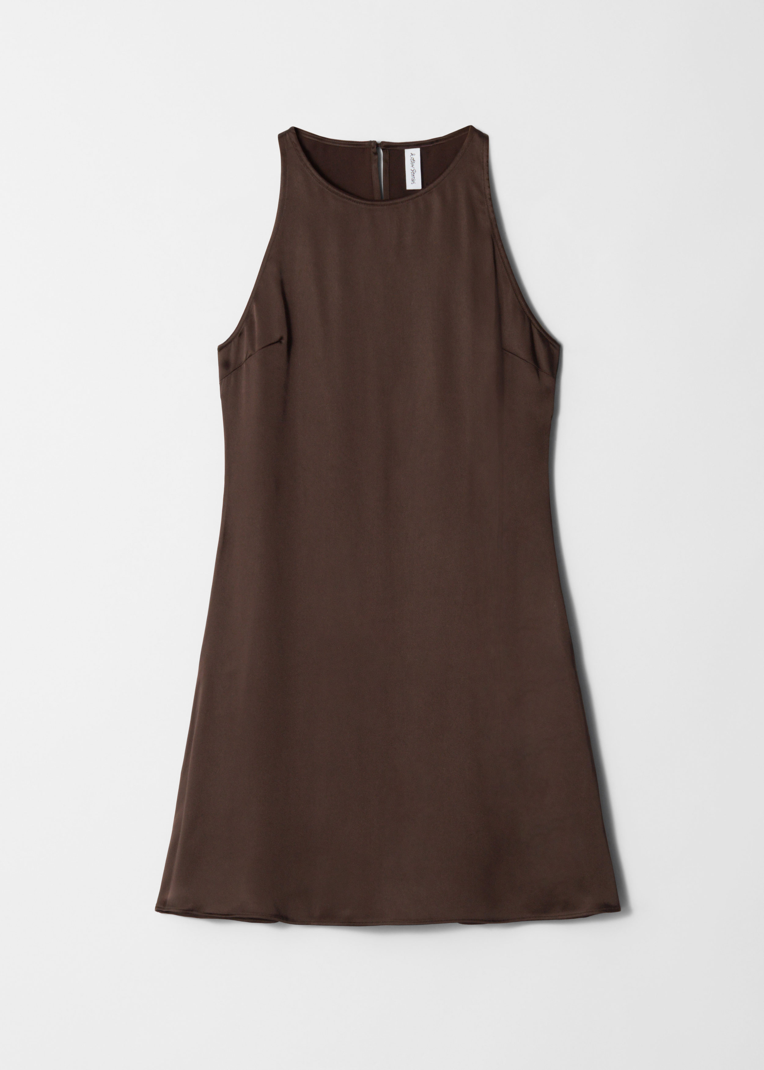 & Other Stories SATIN MINI DRESS