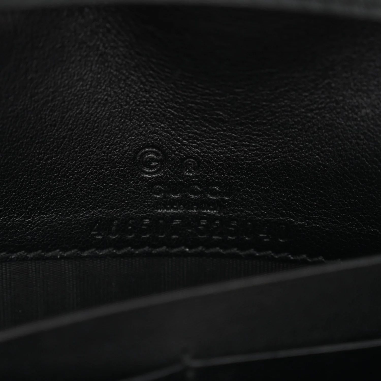 Soft Microguccissima Crossbody Wallet Black - Top Club