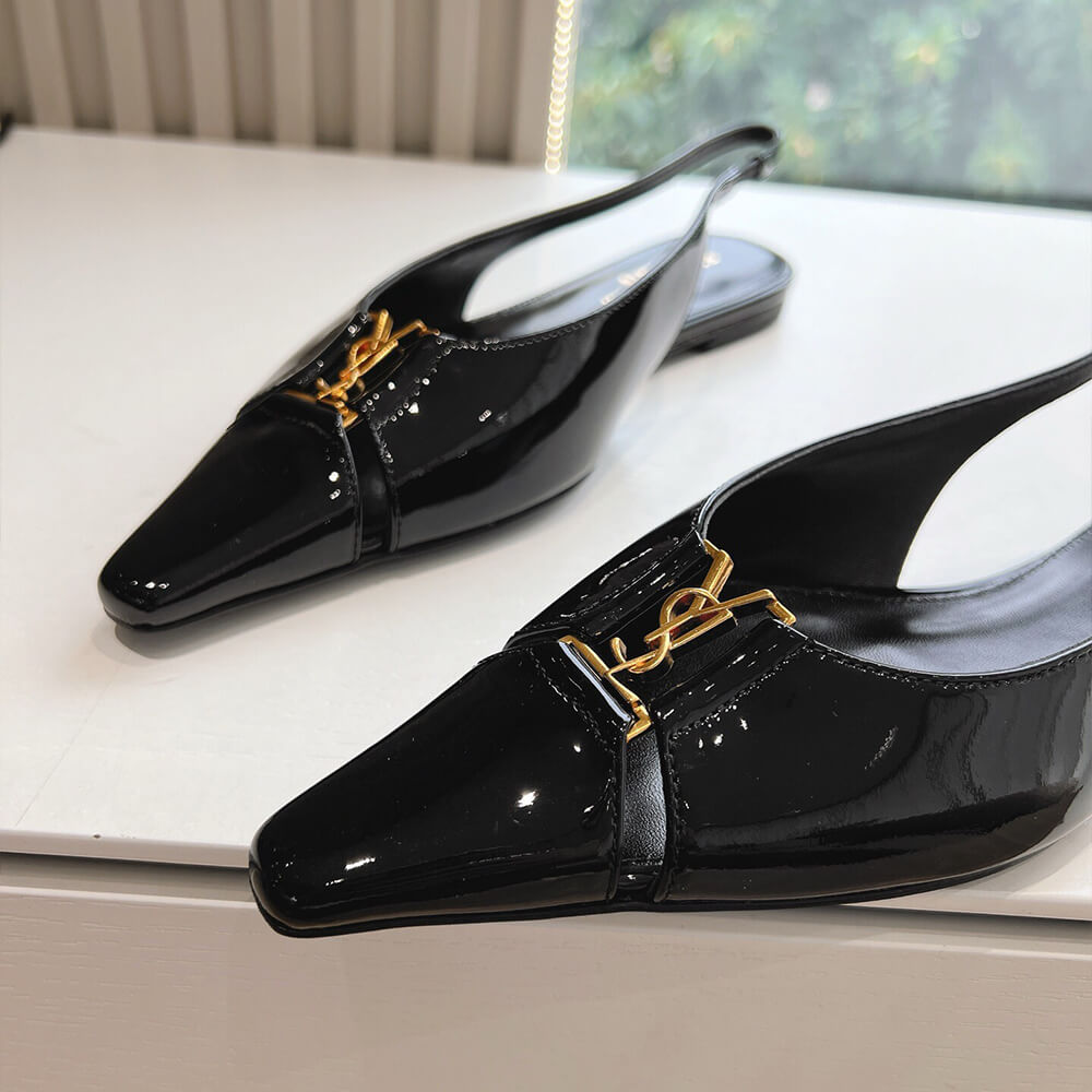 YSL Pointed Toe Slingback - Top Club