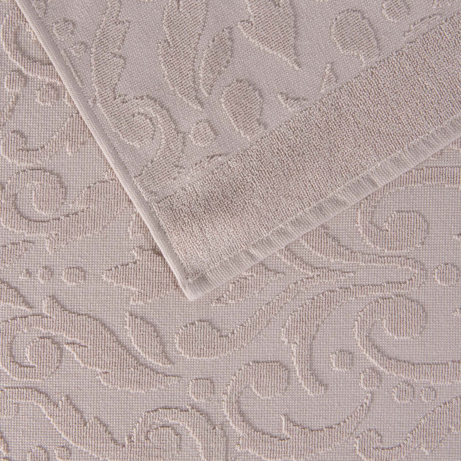 Telo Bagno In Spugna Venezia 100X150 Sabbia Carrara