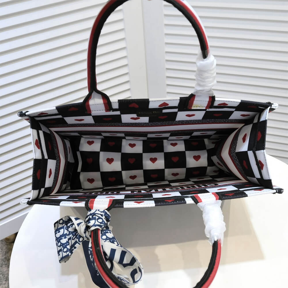 MEDIUM DIORAMOUR DIOR BOOK TOTE - Top Club