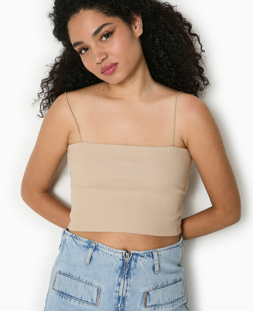 Pimkie Top bandeau court avec bretelles fines