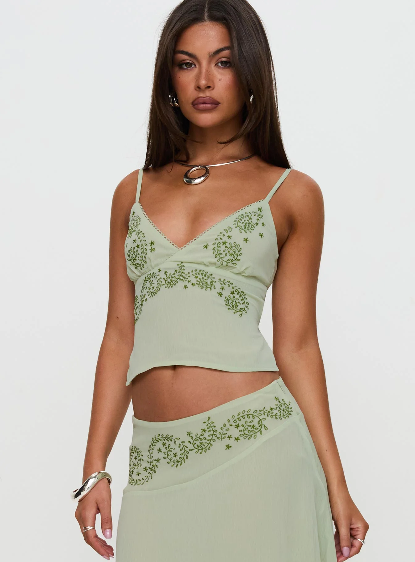 Pappilion Top Sage Petite