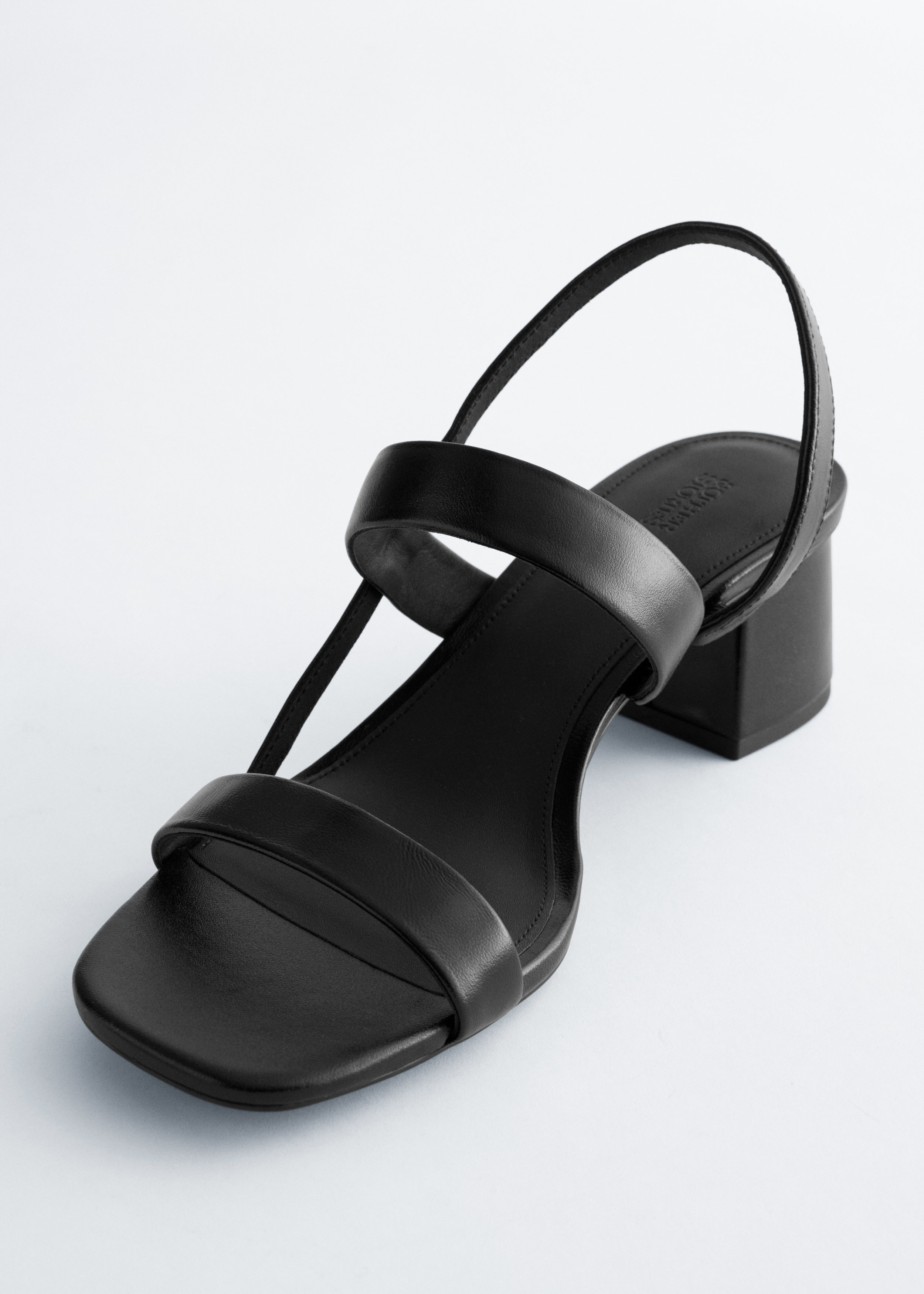 & Other Stories STRAPPY BLOCK HEEL SANDALS
