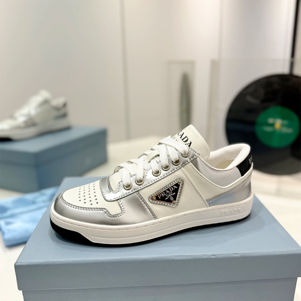 Prada Downtown nappa leather sneakers - Top Club