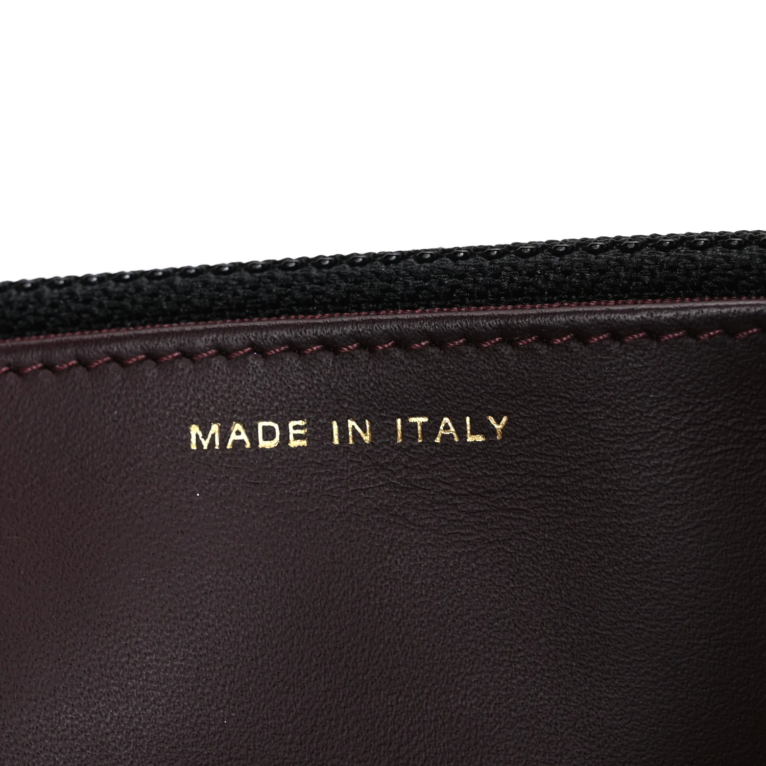 Caviar Quilted Wallet on Chain WOC Black - Top Club