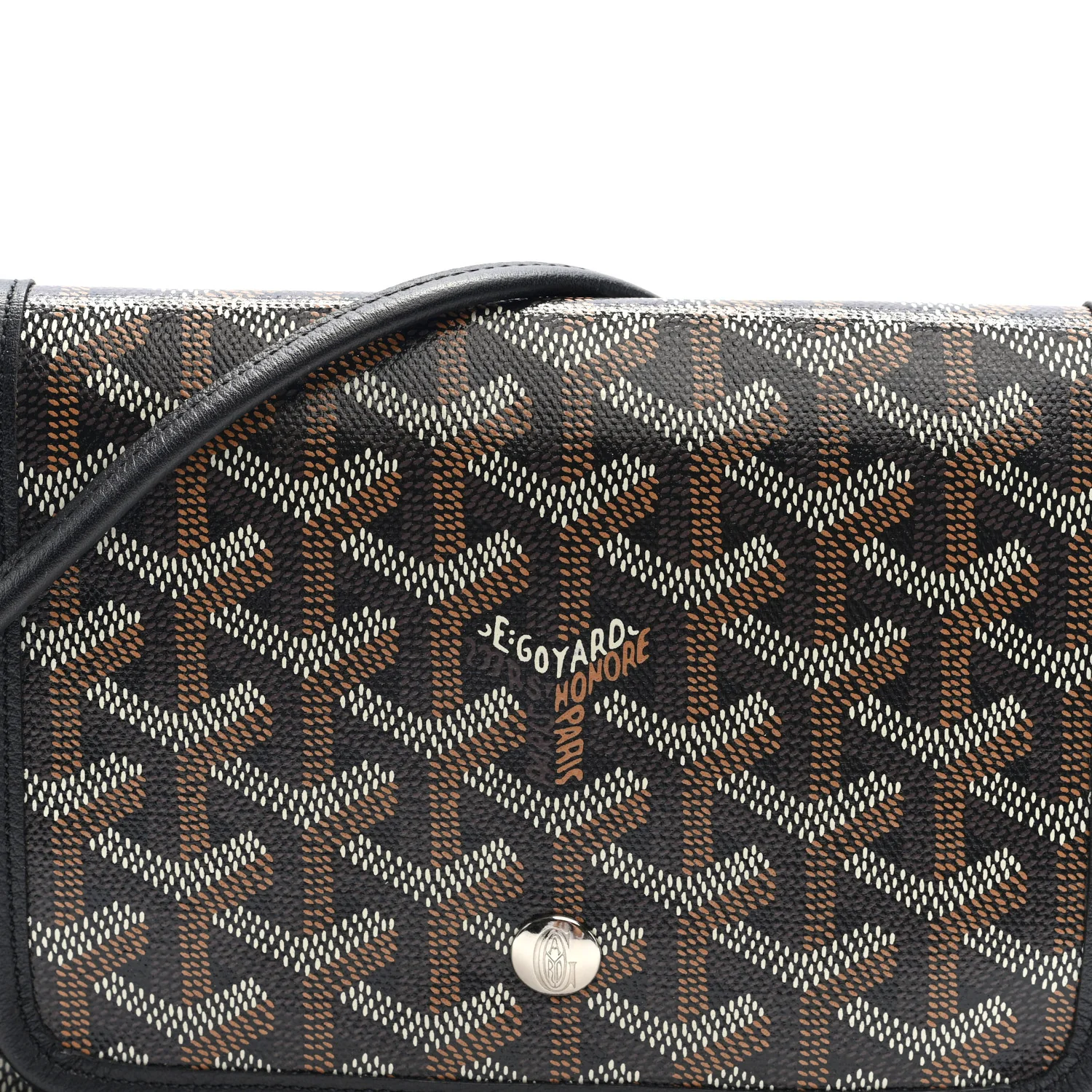 Goyardine Plumet Wallet Clutch Black - Top Club