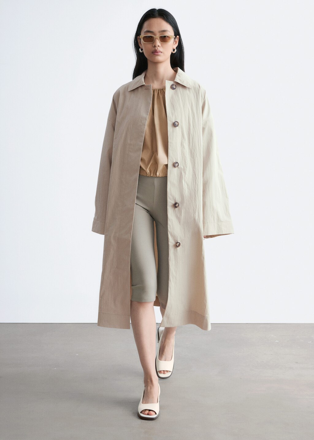 & Other Stories BELTED CAR COAT