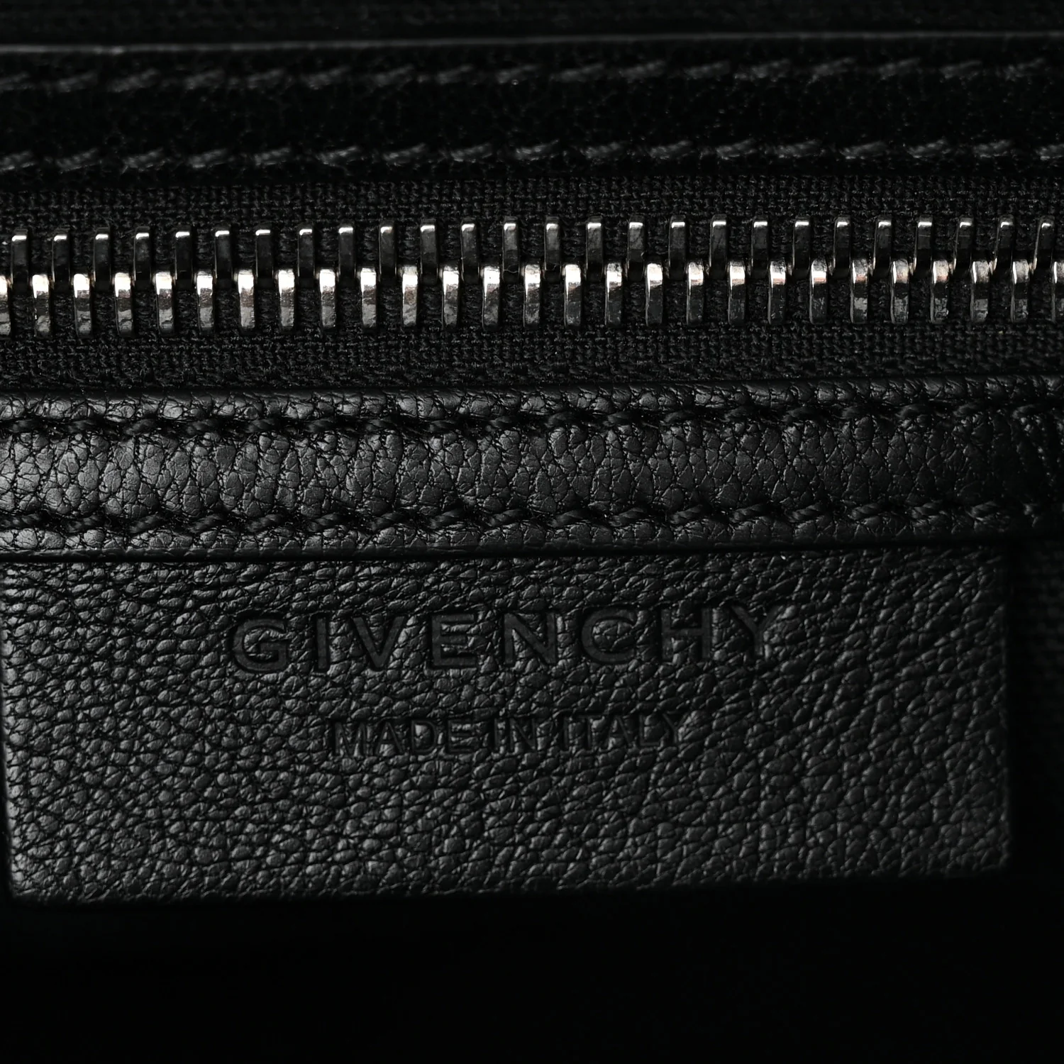 Sugar Goatskin Small Antigona Black - Top Club