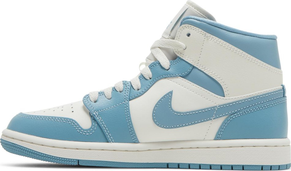 Wmns Air Jordan 1 Mid  University Blue  BQ6472-141 - Sneaker Replica Workshop