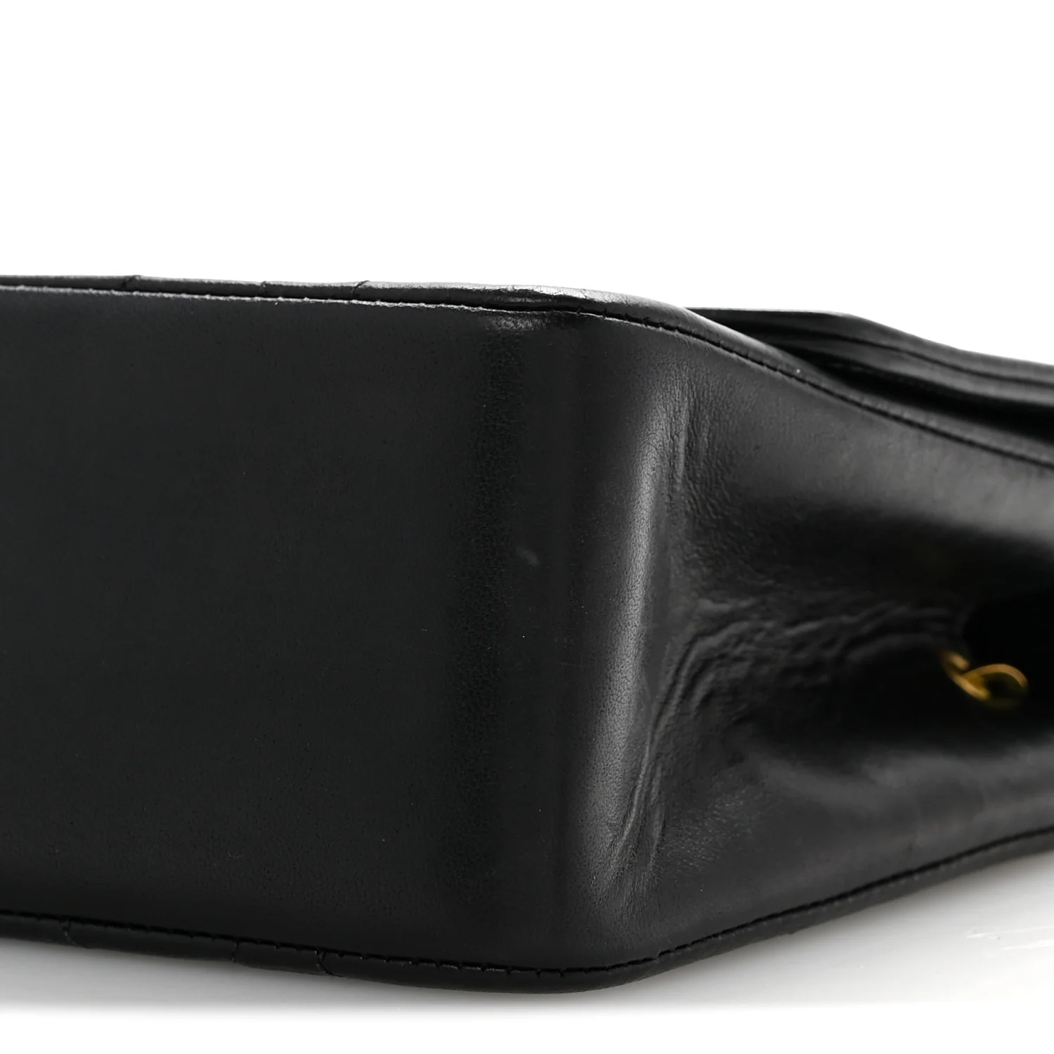 Lambskin Quilted Small Single Flap Black - Top Club
