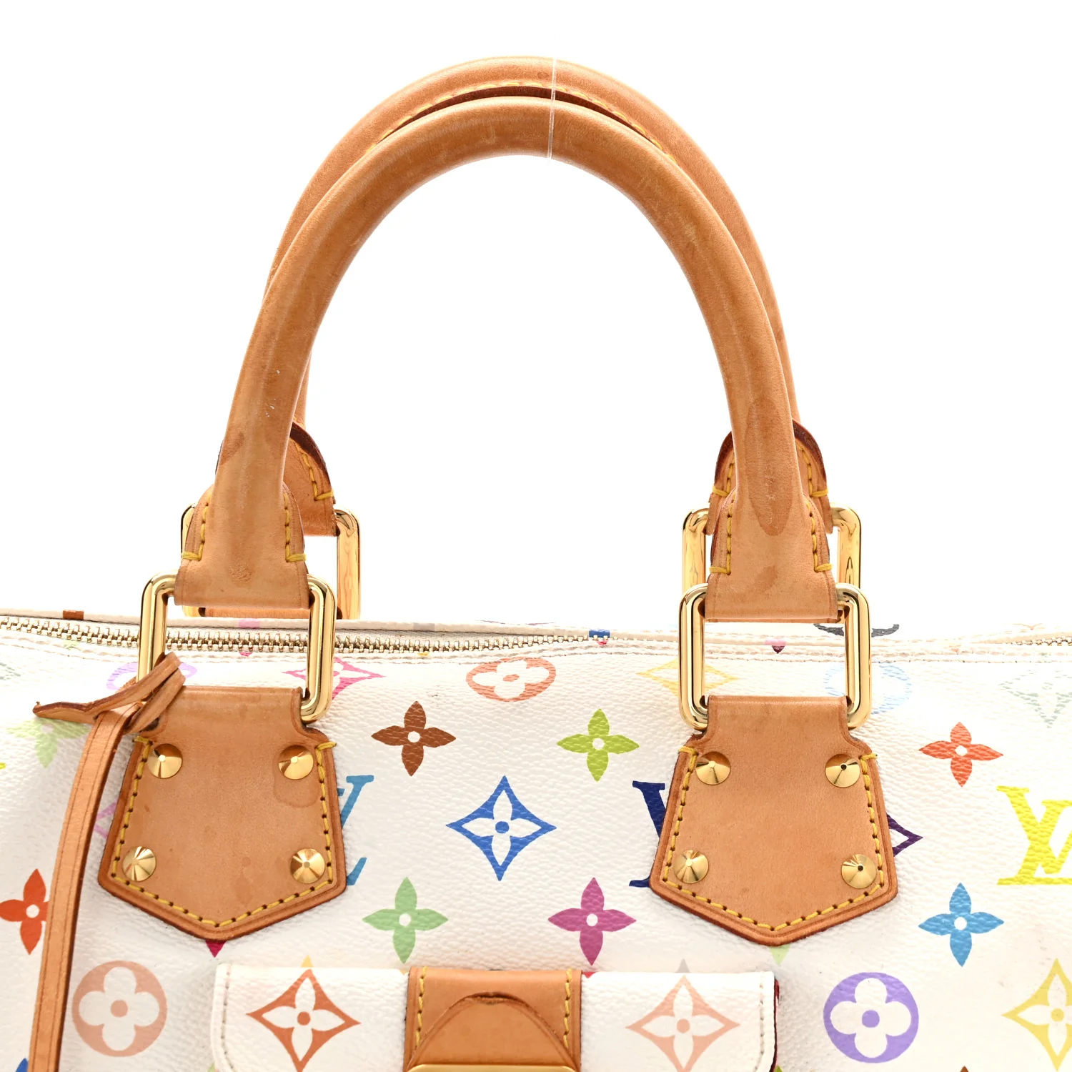 Monogram Multicolor Speedy 30 White - Top Club
