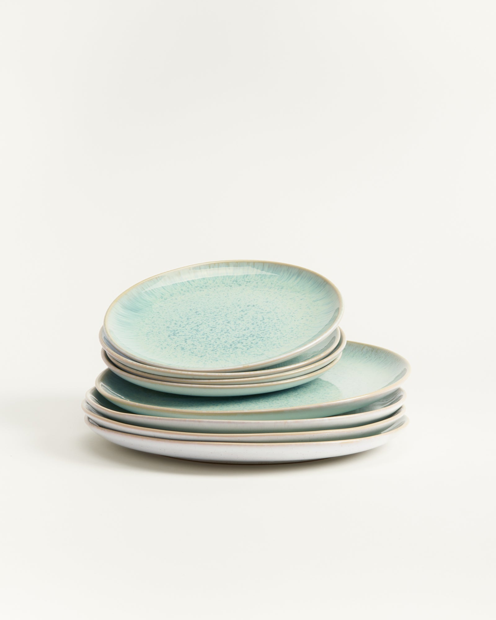 Areia Teller-Set classic mint 8-teilig