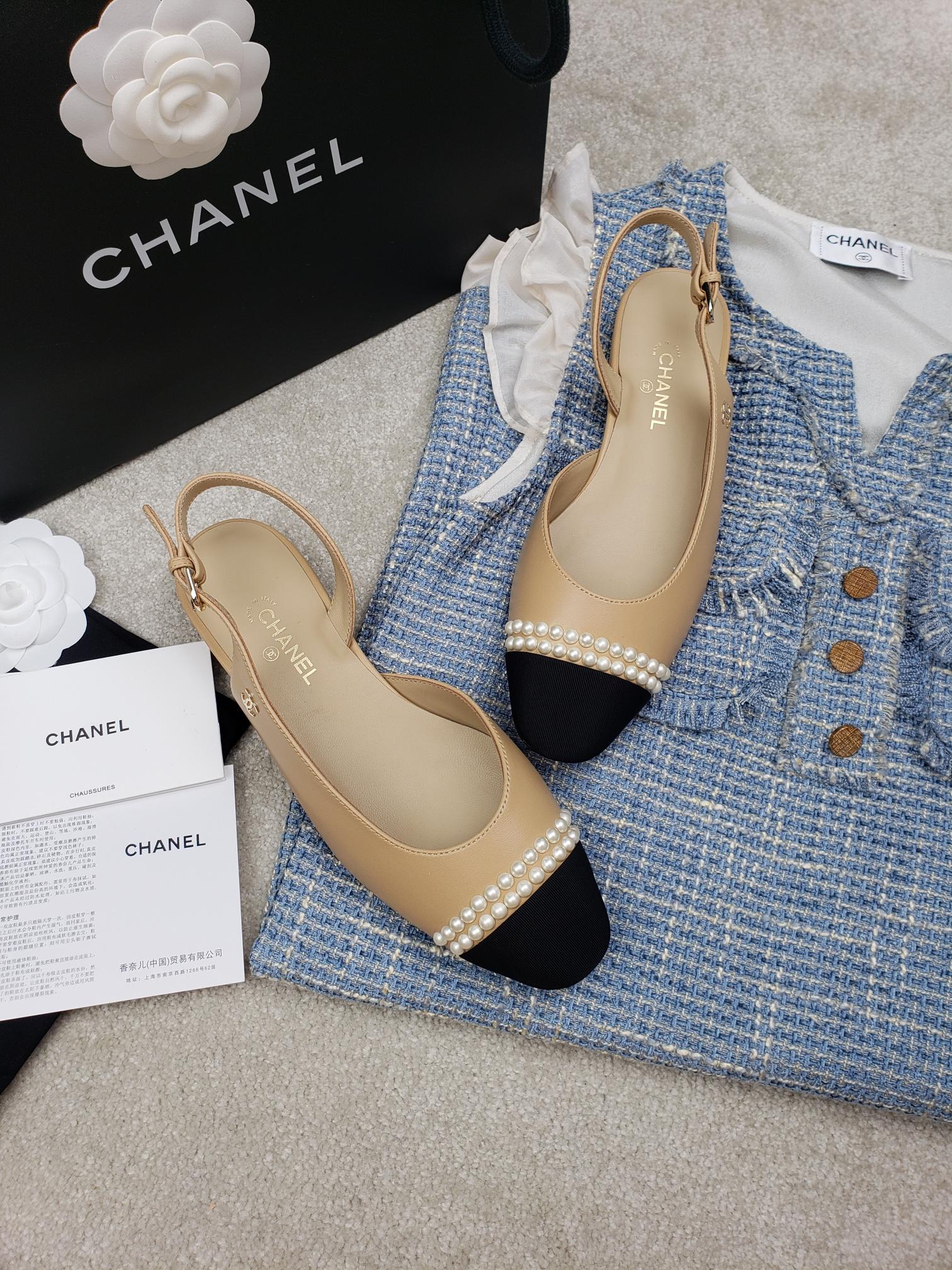 CHANEL SLINGBACKS 28 - Sneaker Replica Workshop