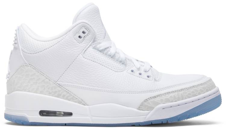 Air Jordan 3 Retro  Triple White  136064-111 - Sneaker Replica Workshop
