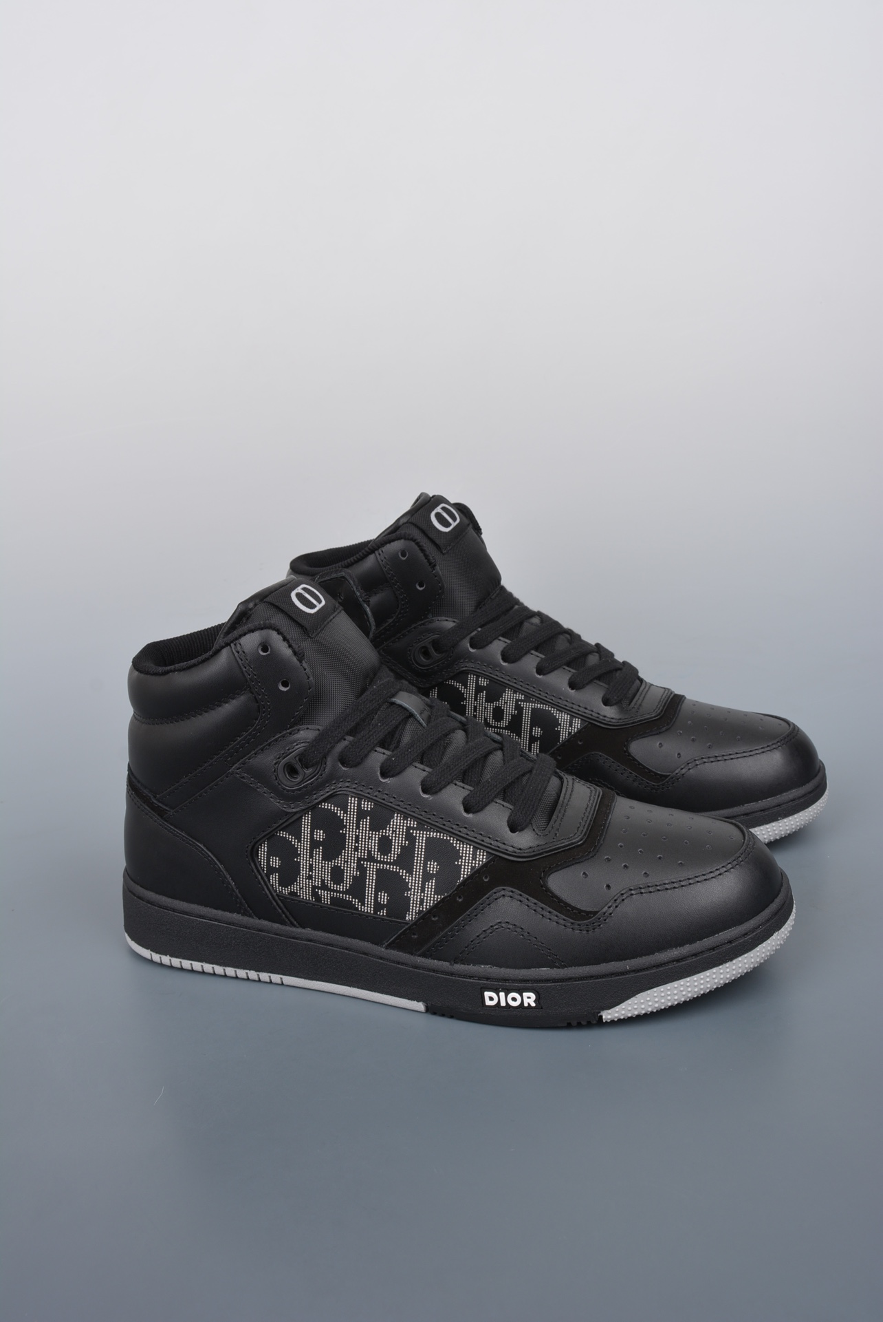 Dior B27 Sneakers High-Top Black (AAA High Quality Version) - Sneaker Replica Workshop