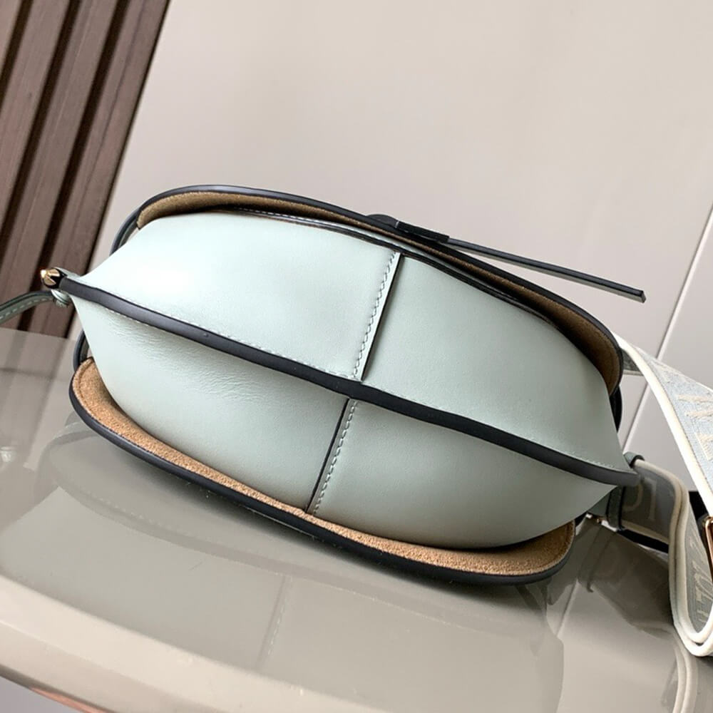 Loewe Small Gate bag in soft calfskin and jacquard - Top Club