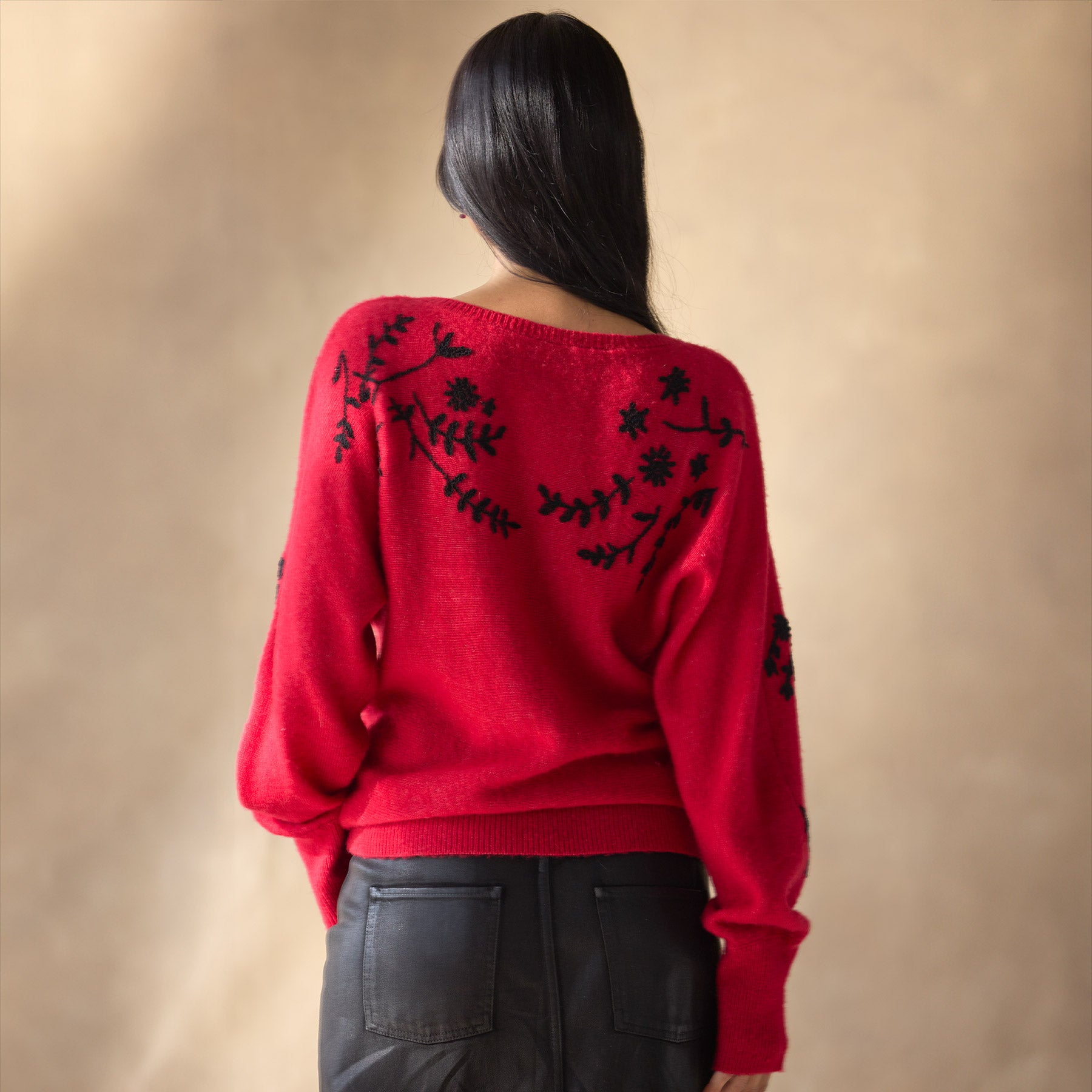 Anya Vines Sweater, Petite - Sundance Living