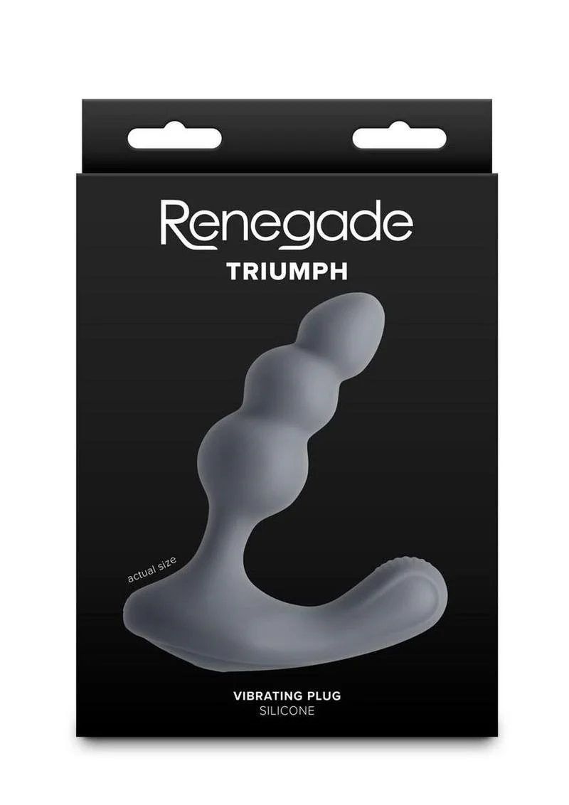 Renegade Triumph Rechargeable Silicone Vibrating Prostate Massager