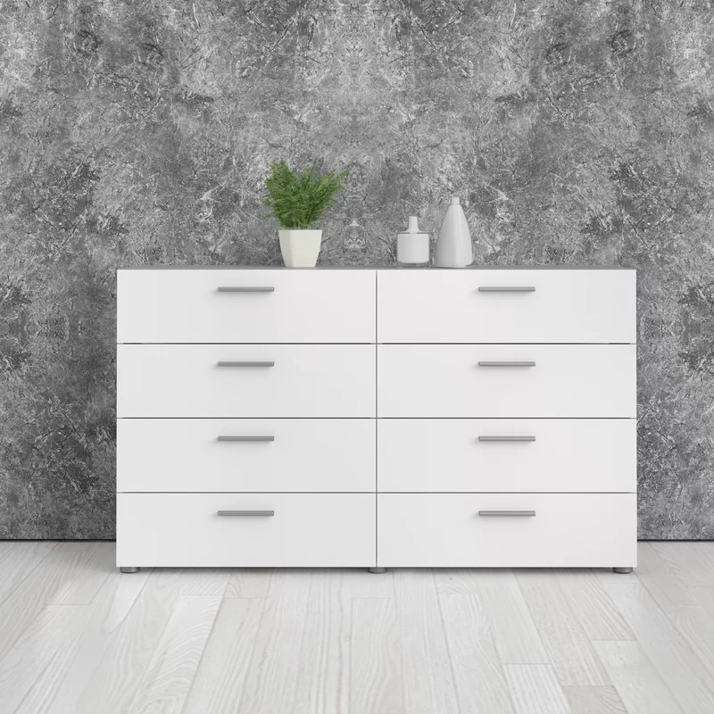 Farnhill 8 Drawer 55.12'' W Double Dresser